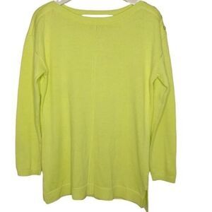 Talbots Boat Neck Long Sleeve Sweater Button Detail Size Large‎ Petite